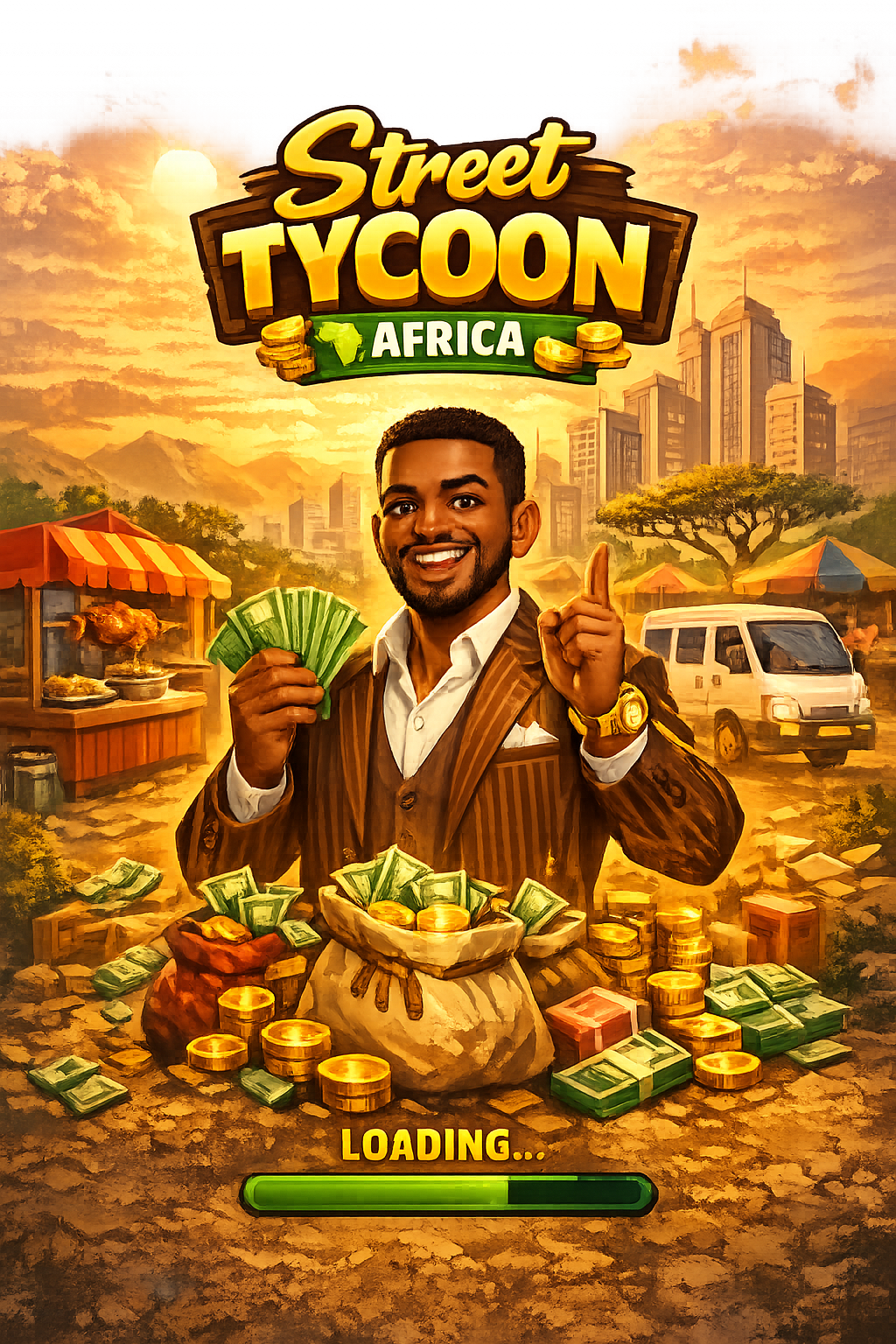 Street Tycoon Africa key art